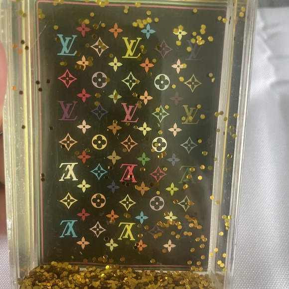 Louis Vuitton Takashi Murakami Noir Playing Card Queen Spade Snow Globe/Ornament - Picture 5 of 5